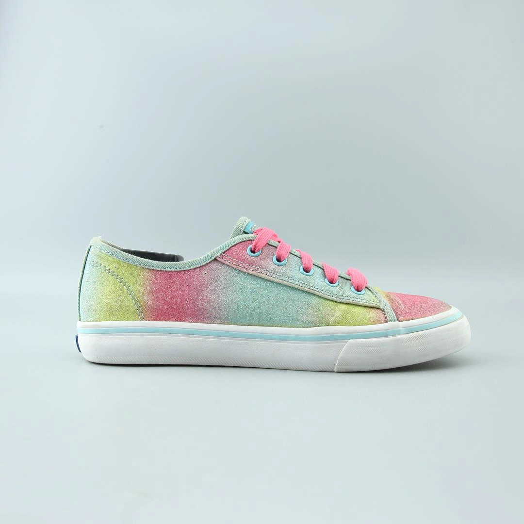 KEDS DOUBLE UP GLITTER RAINBOW