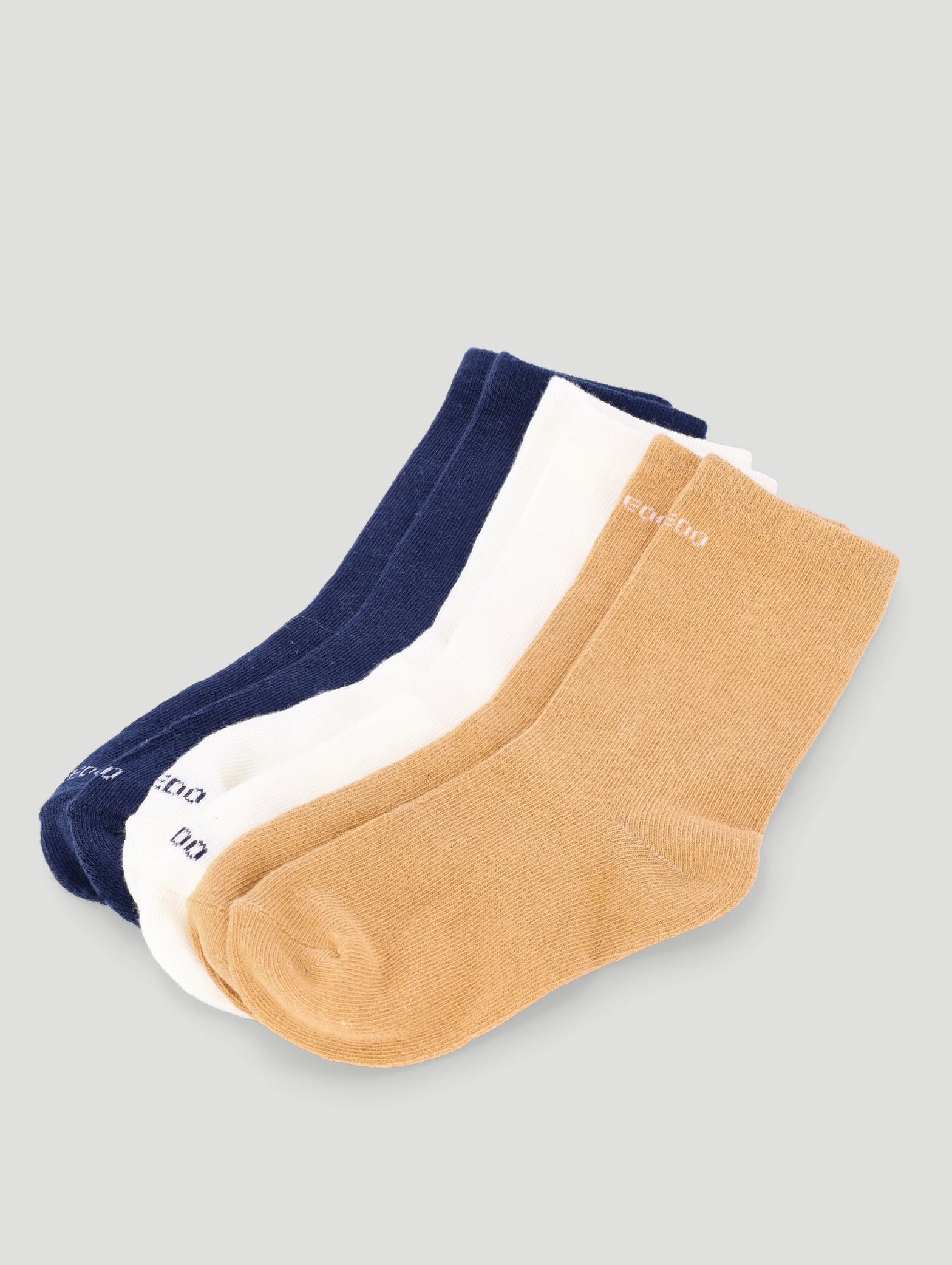 Keedo 3 Pack Boys Bear Cotton Sock