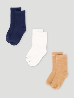 Keedo 3 Pack Boys Bear Cotton Sock