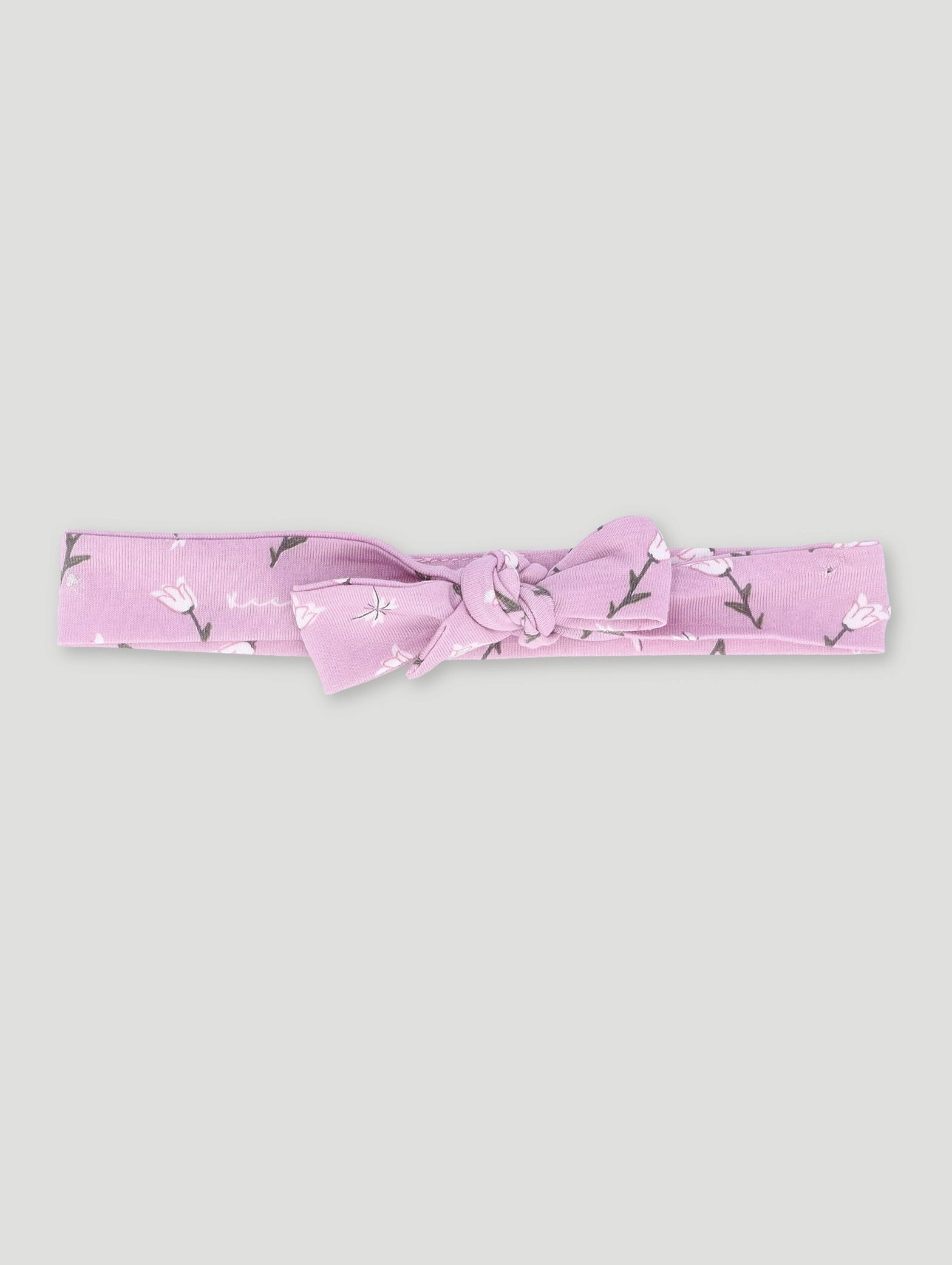 Keedo Baby Girls Lilac Floral Cotton Lycra Headband