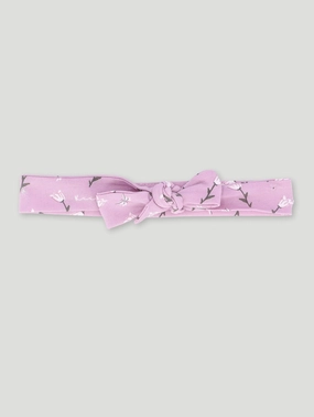 Keedo Baby Girls Lilac Floral Cotton Lycra Headband
