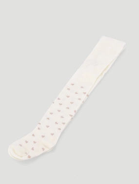 Keedo Girls Glitter Heart Stockings