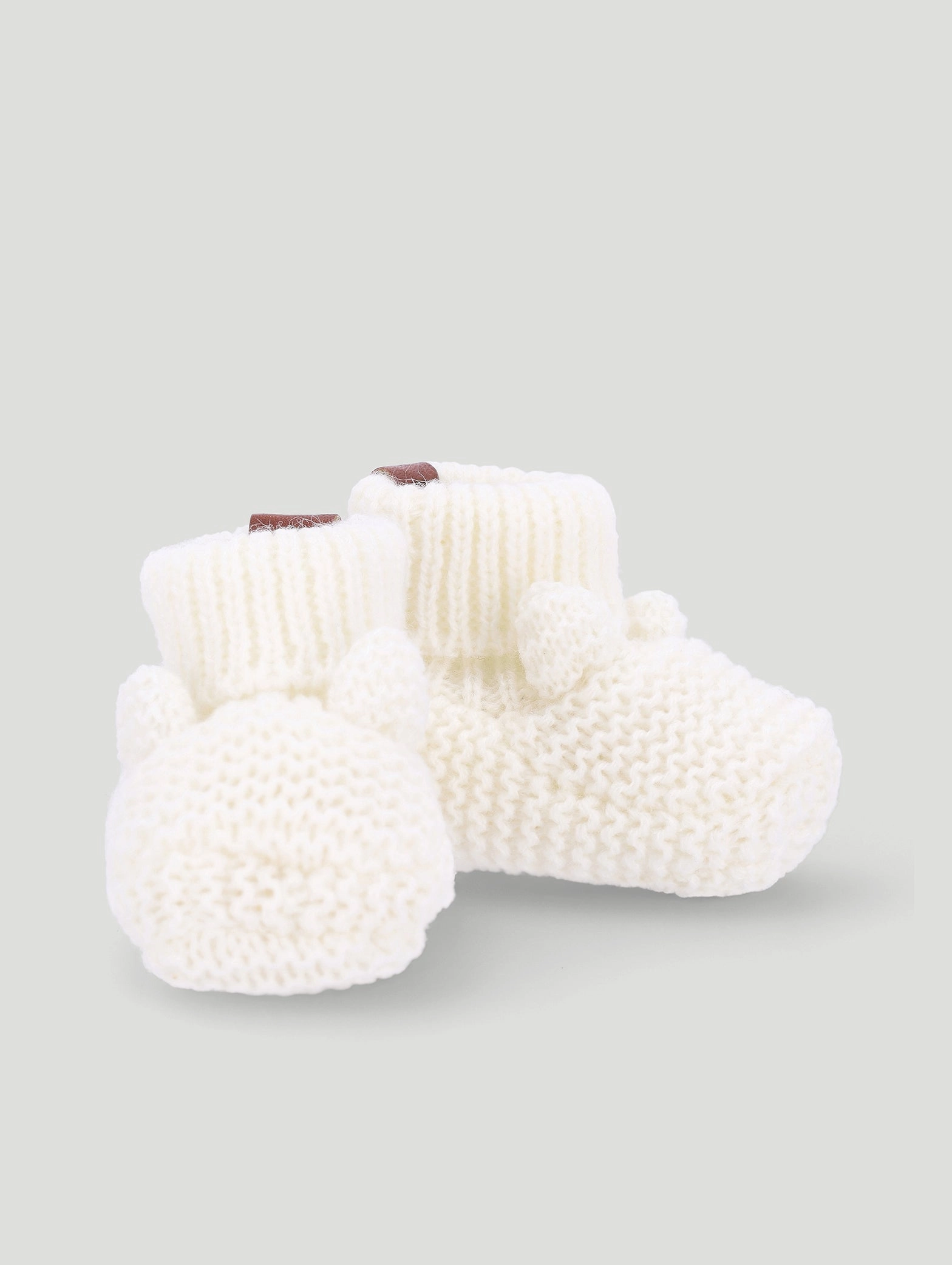 Keedo Unisex Knitted Baby Booties