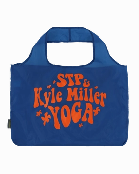 Kyle Miller Yoga Packable Tote Bag Blue