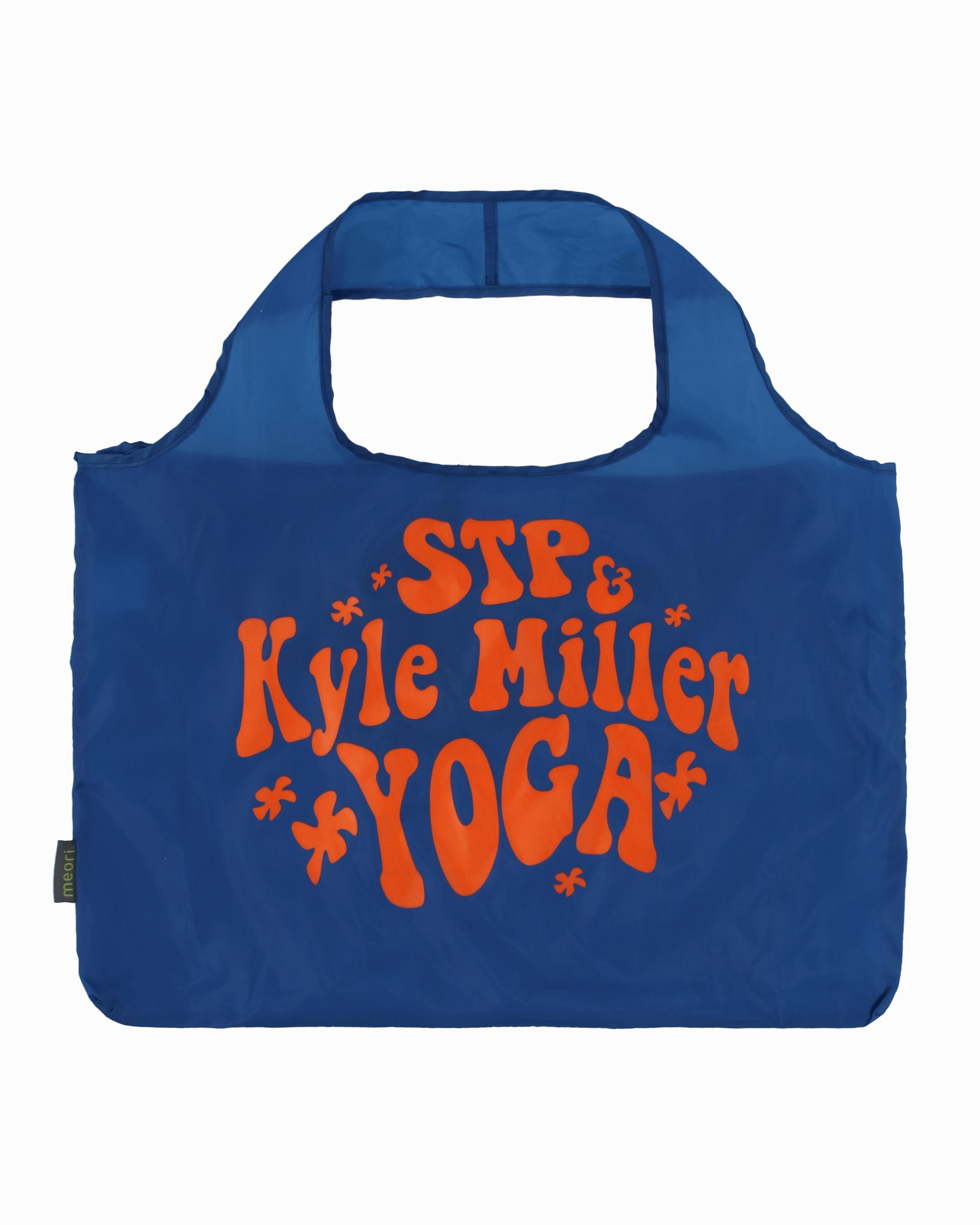Kyle Miller Yoga Packable Tote Bag Blue