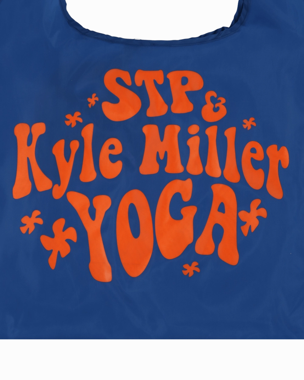 Kyle Miller Yoga Packable Tote Bag Blue