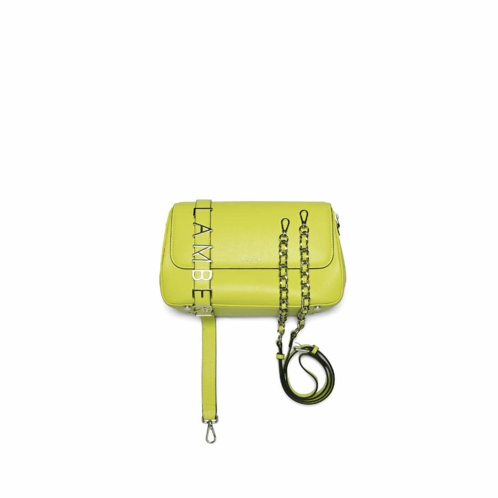 Le Sam - Sac à main 2-en-1 en cuir vegan limoncello