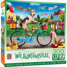 MasterPieces  Wild & Whimsical Rovers Rides EzGrip Puzzle 300 Piece