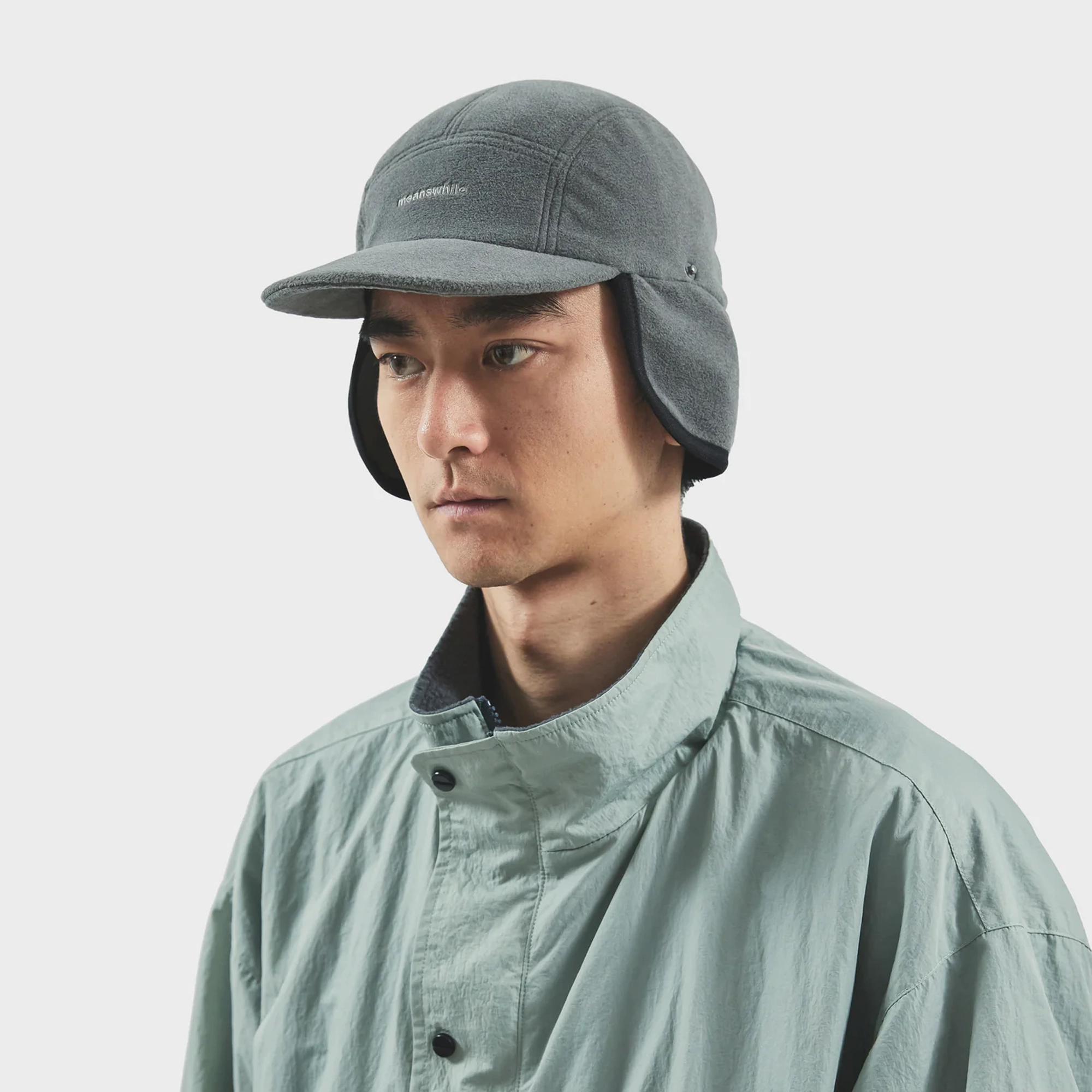 Meanswhile Polartec Fleece Cover Cap Black