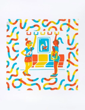 Metro Map Graphic Bandana