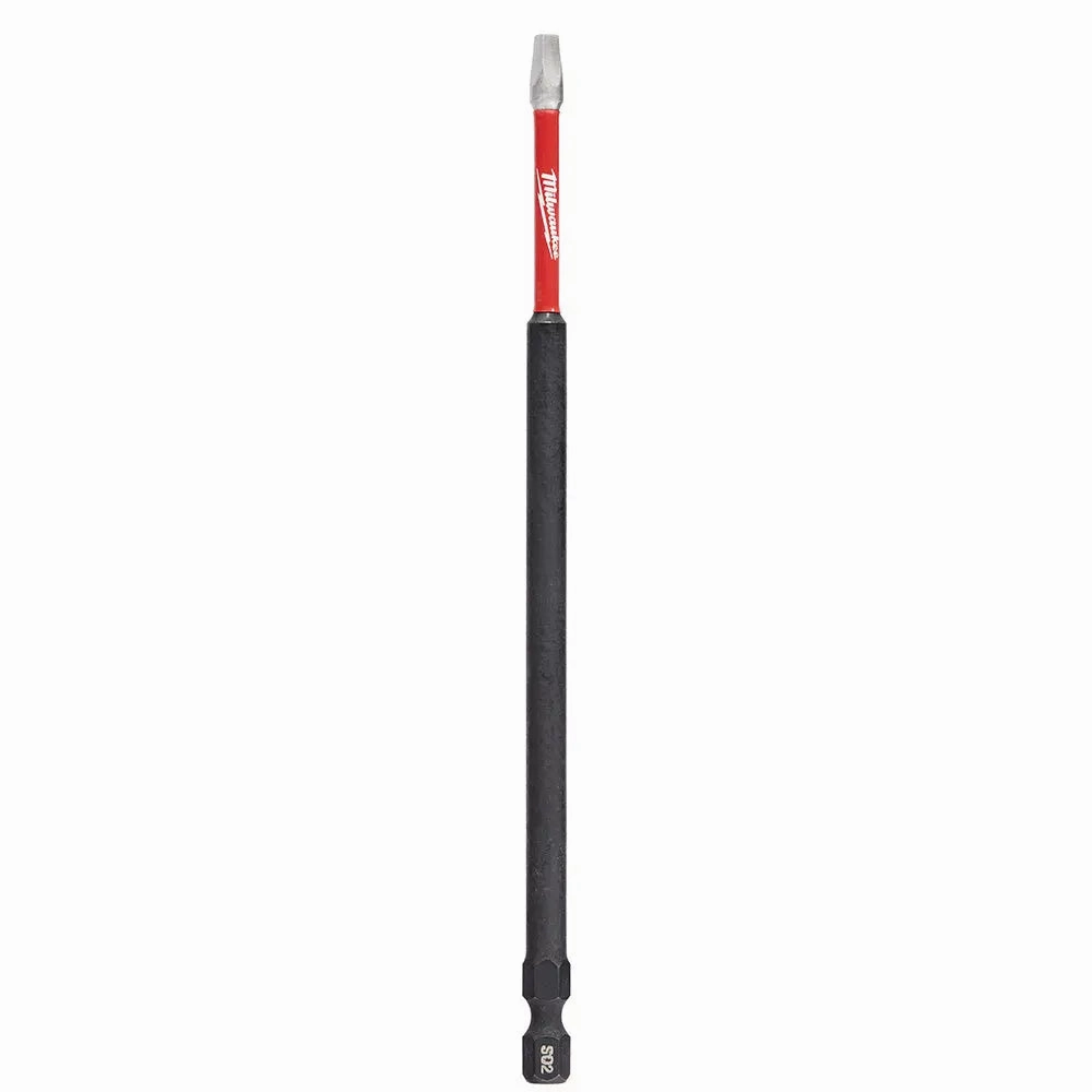 Milwaukee 48-32-4815 - SHOCKWAVE™ 6” Impact Square Recess #2 Power Bits