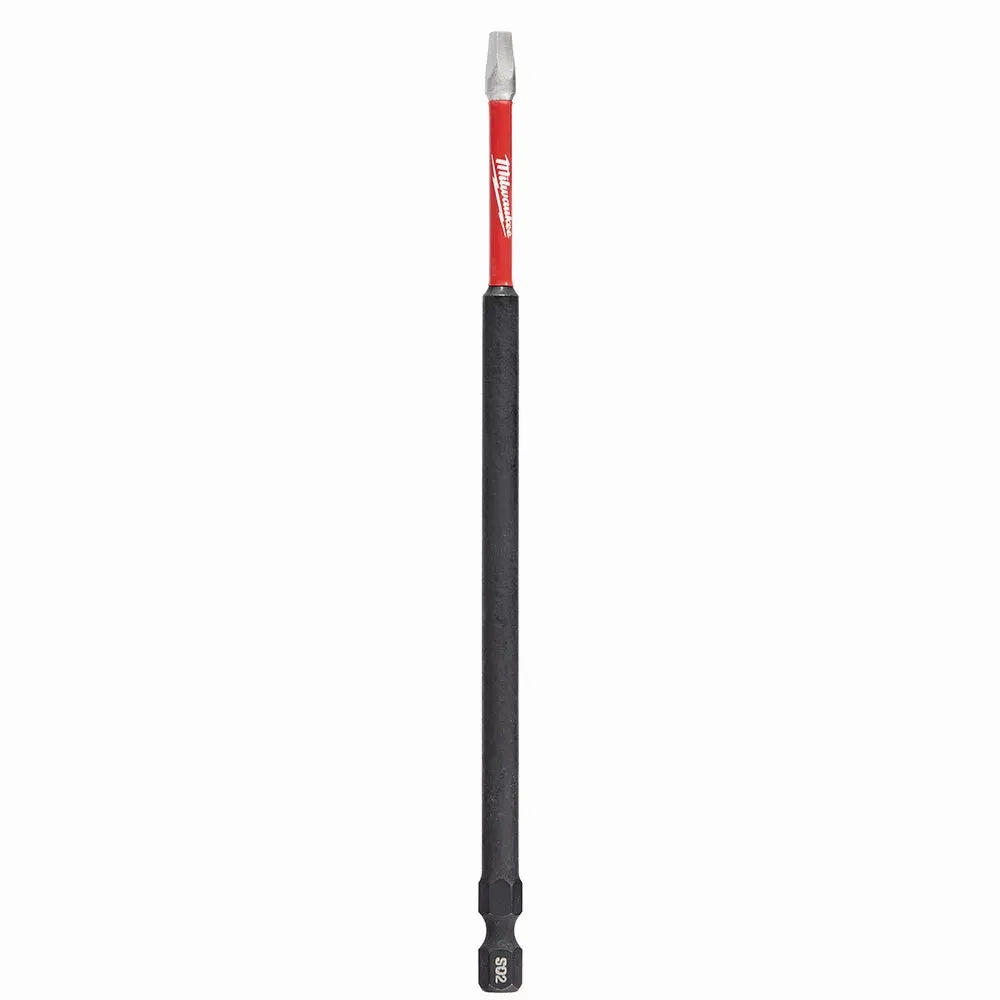 Milwaukee 48-32-4815 - SHOCKWAVE™ 6” Impact Square Recess #2 Power Bits