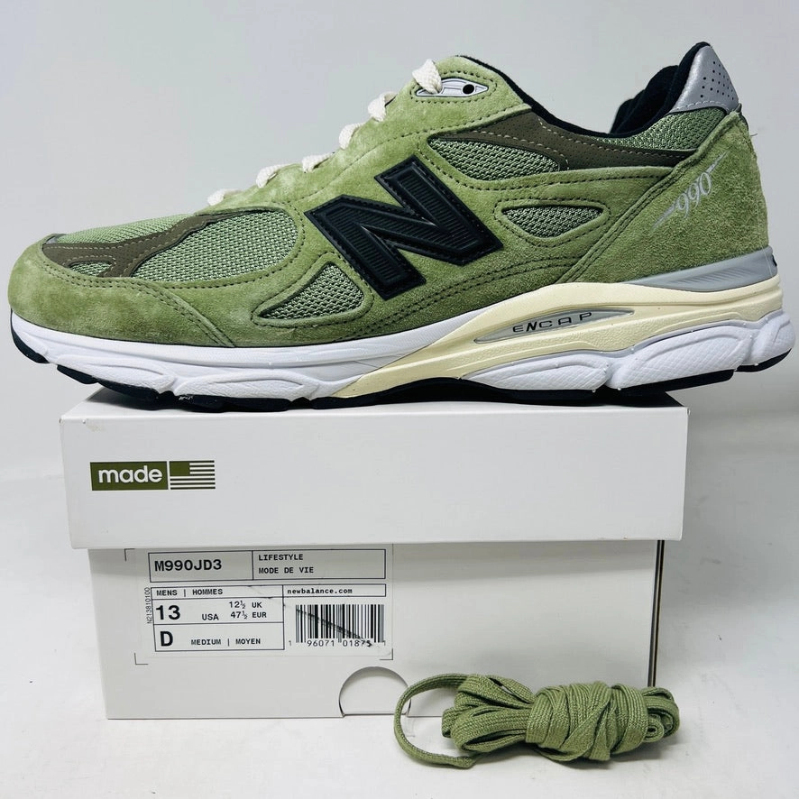 New Balance 990v3 MiUSA JJJJound Olive