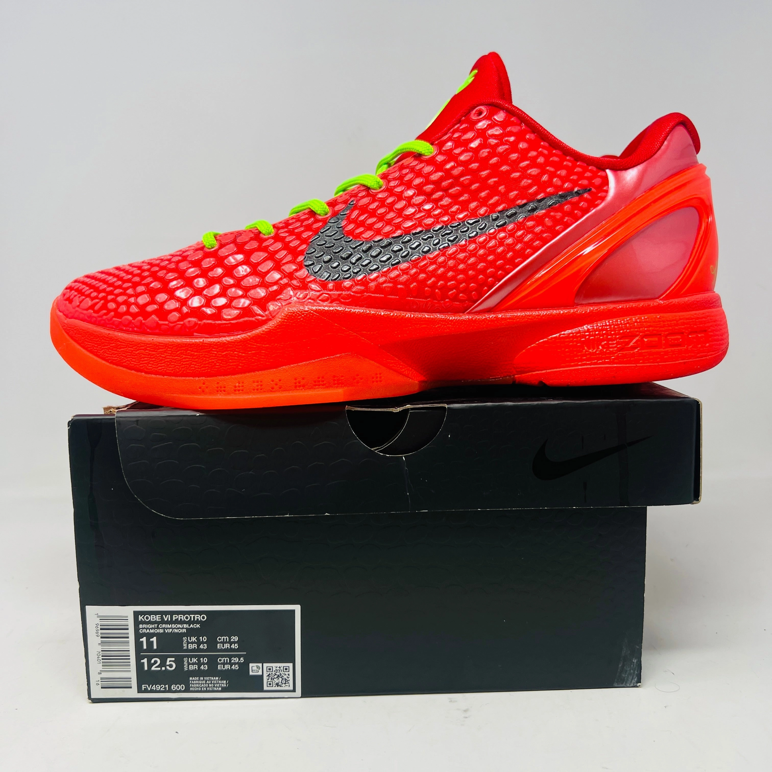 Nike Kobe 6 Protro Reverse Grinch