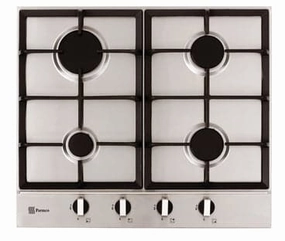 Parmco 600mm Stainless Steel 4 Burner Gas Hob HO-2-6S-4G