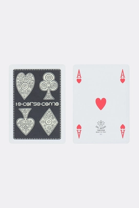 playing cards for bridge. rummy and burraco
