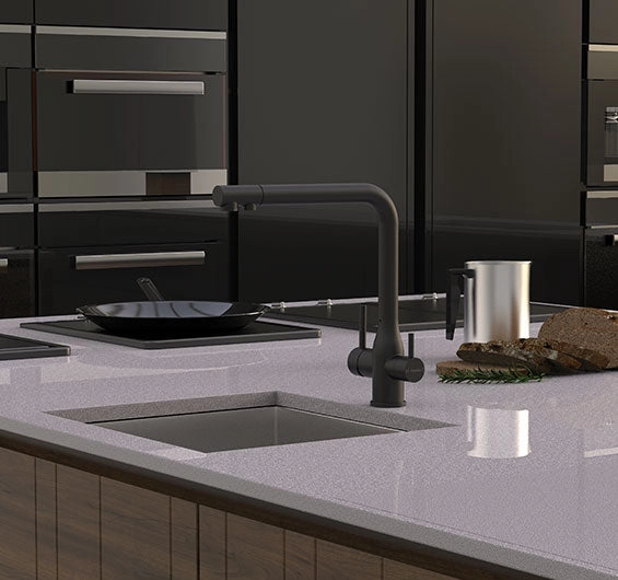 Puretec TRIPLA Elite 3in1 Straight Mixer Tap - Stainless Steel