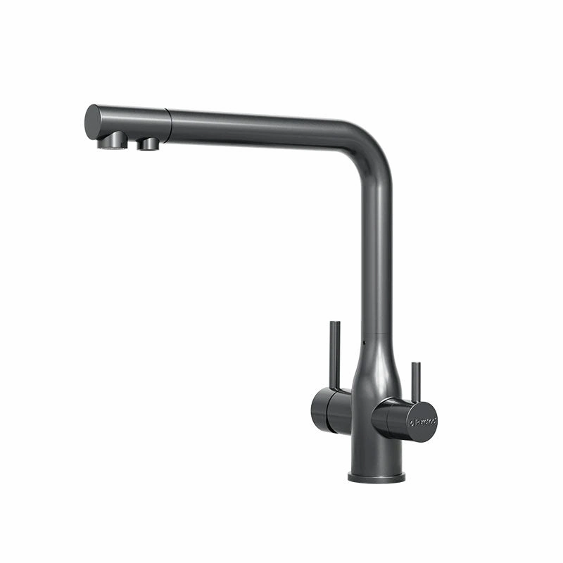 Puretec TRIPLA Elite 3in1 Straight Mixer Tap - Stainless Steel