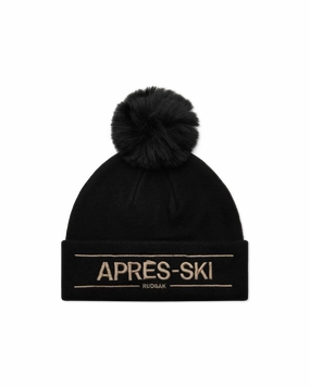 Rudsak Kriss Unisex Pom Pom Knit Hat
