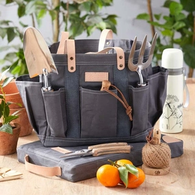 S. Alexander Waxed Canvas Tote or Garden Bag