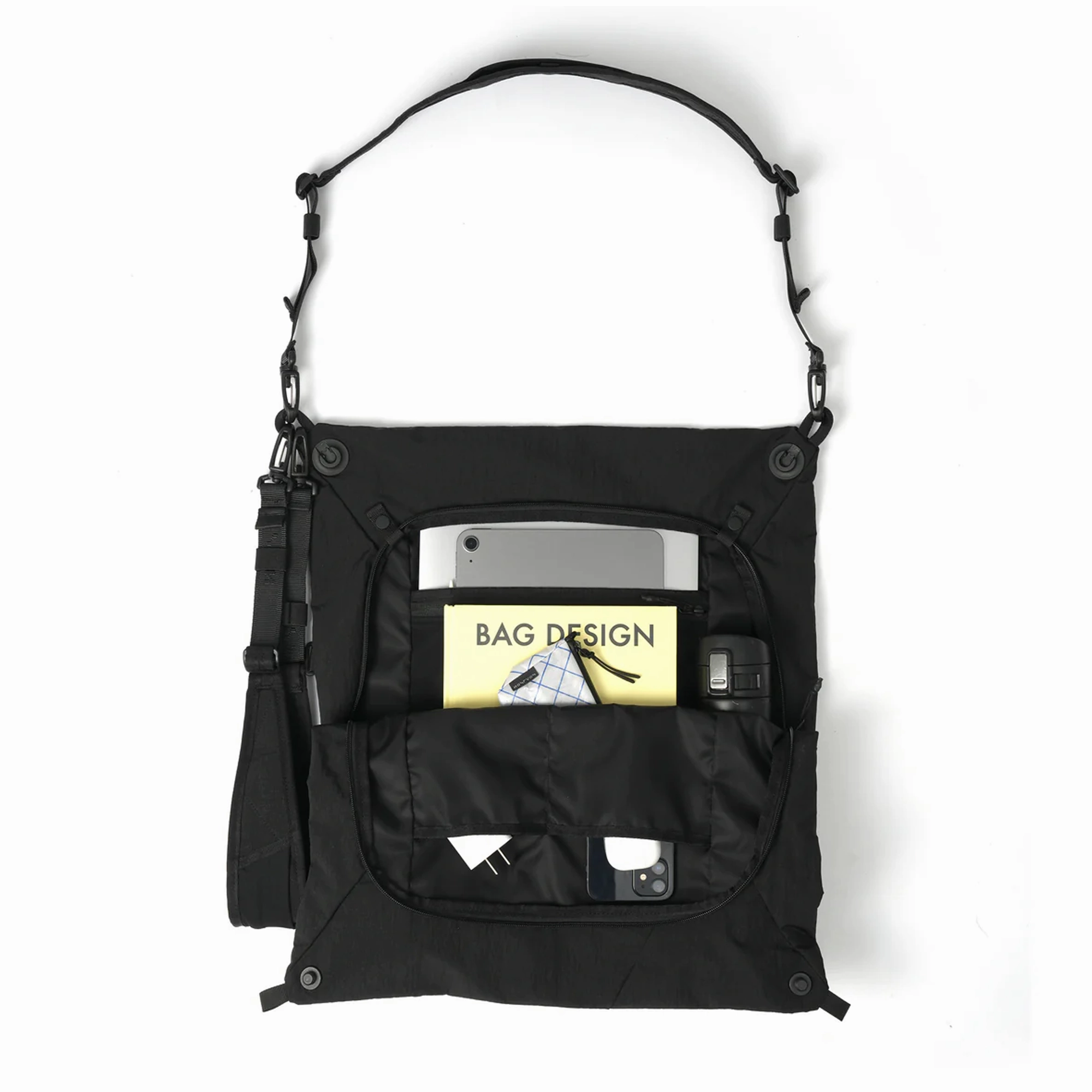 Sealson 3-Way Messenger Bag TE-S Gravel Grey