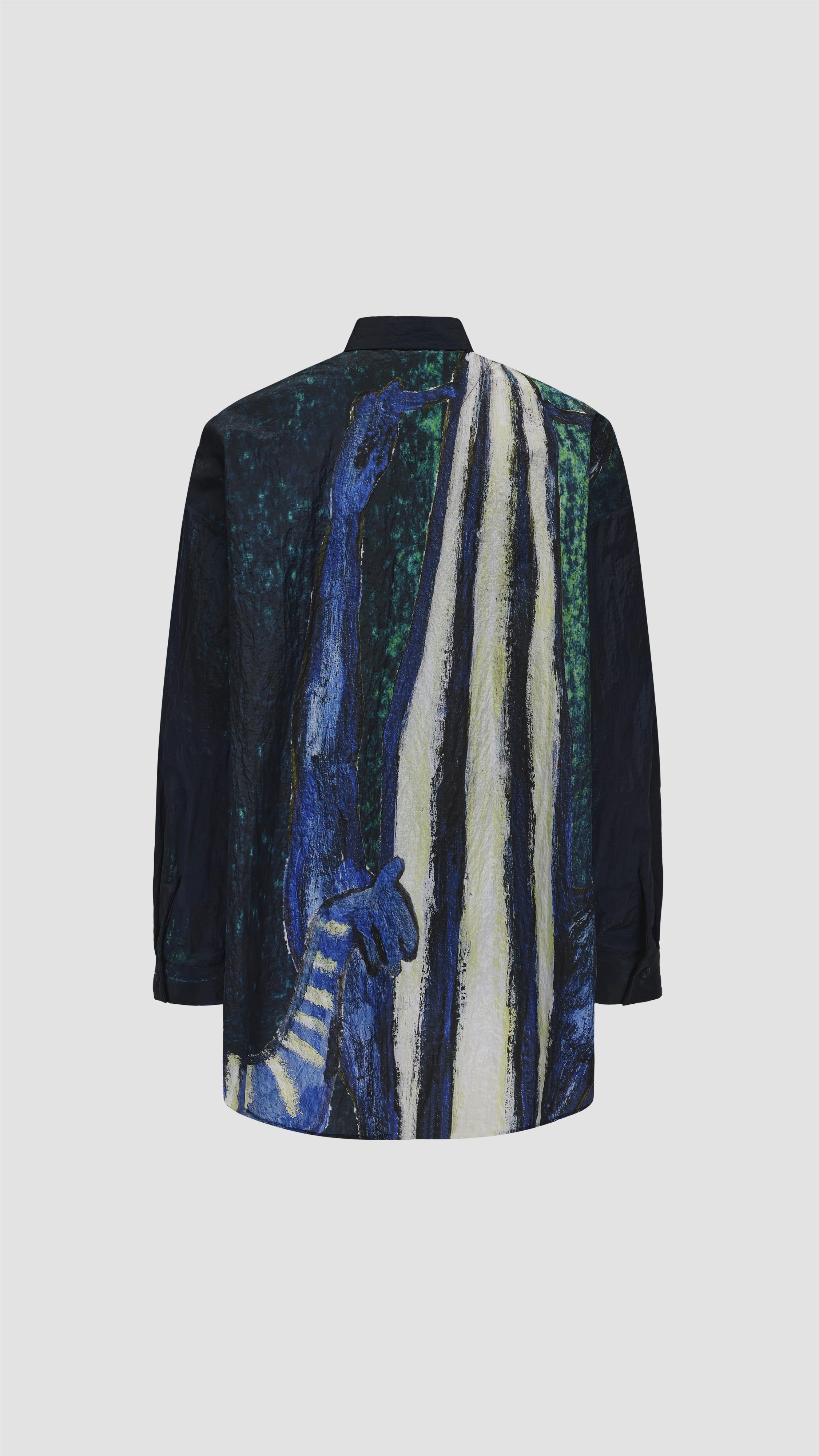Selk'Nam Graphic Print Oversized Shirt