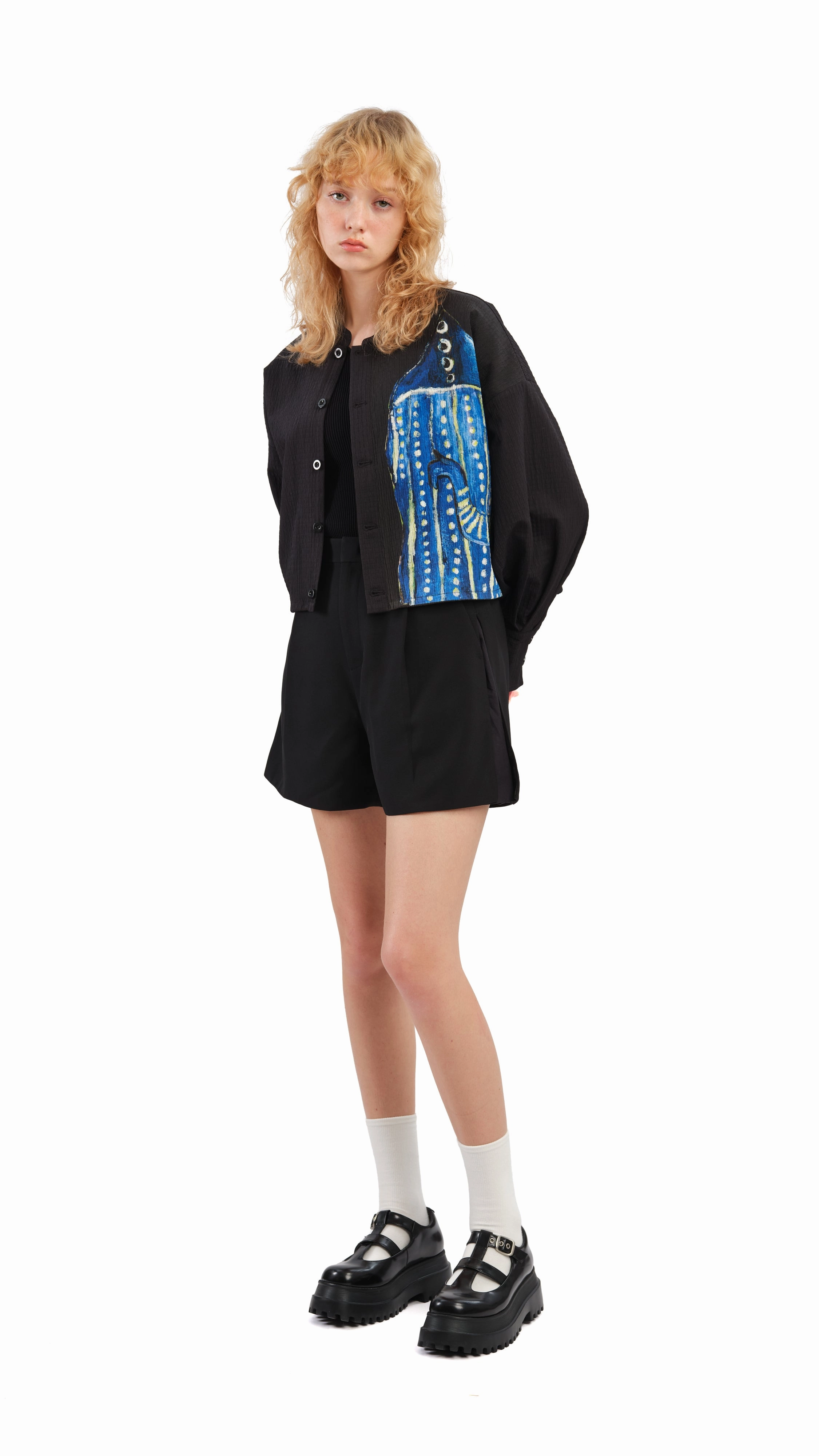 Selk'Nam Graphic Printed Blouson