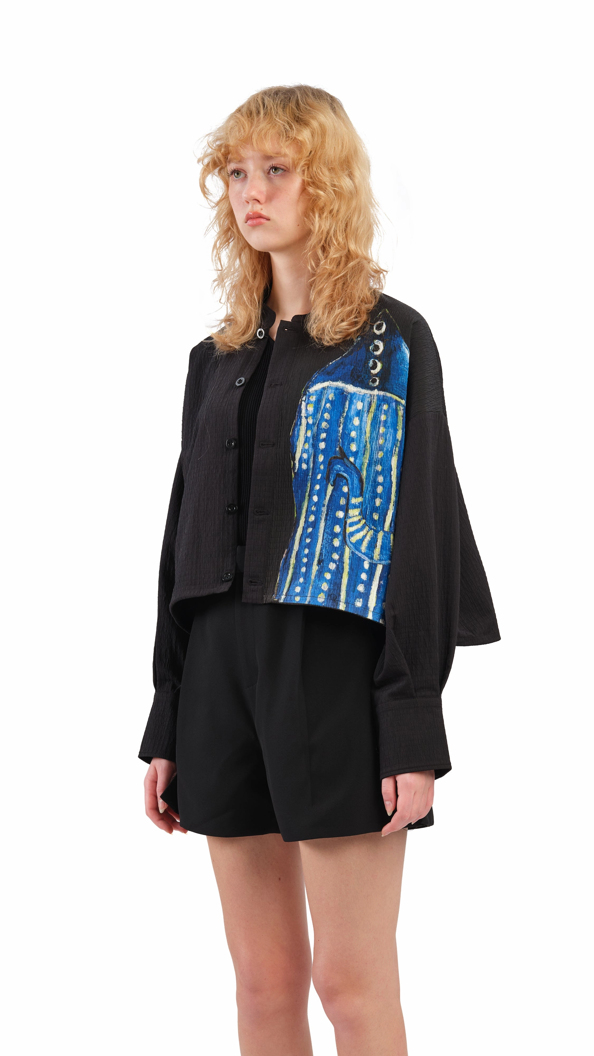 Selk'Nam Graphic Printed Blouson