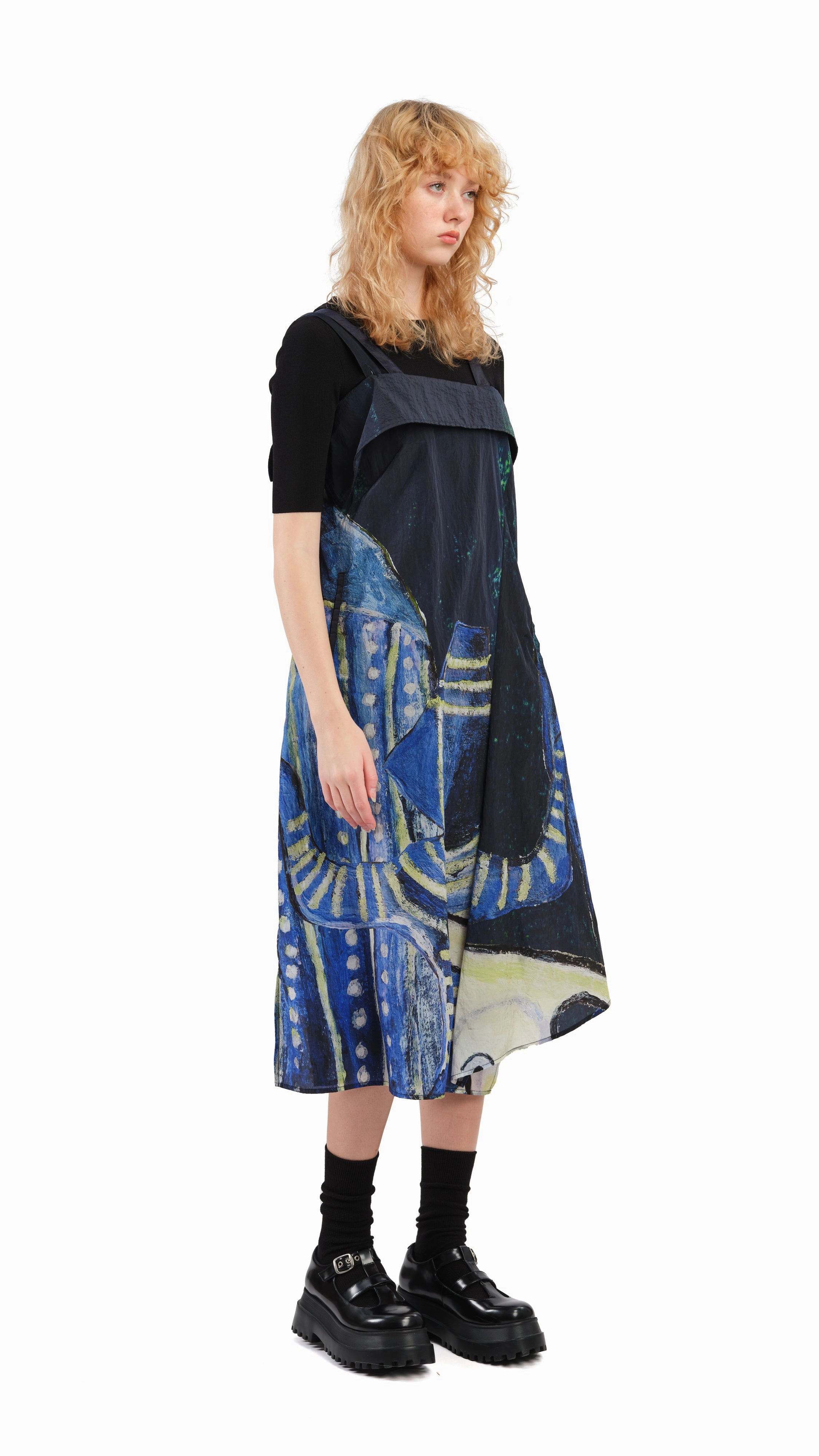 Selk'Nam Graphic Printed Cami Dress