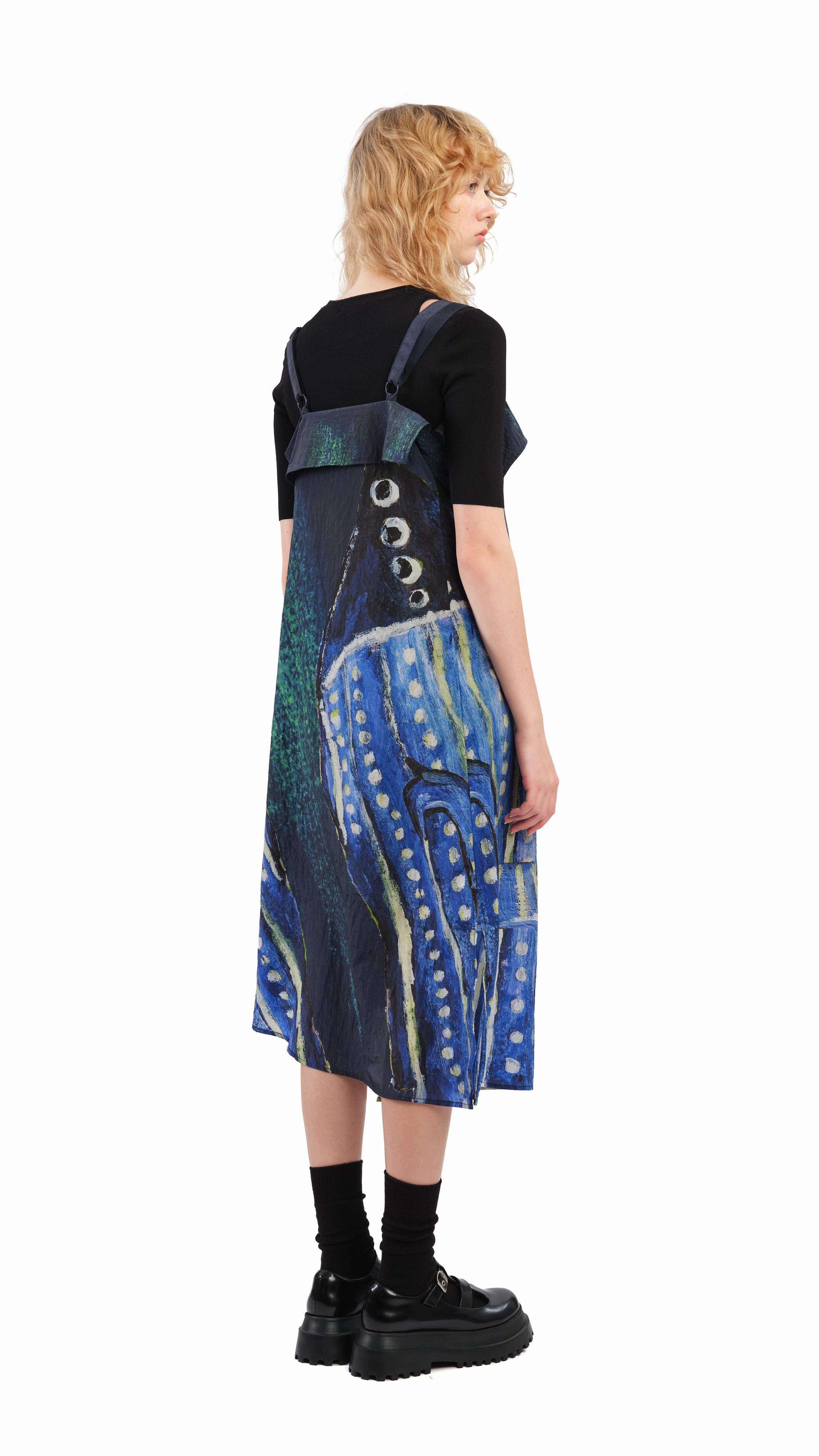 Selk'Nam Graphic Printed Cami Dress