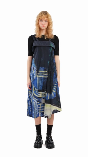 Selk'Nam Graphic Printed Cami Dress