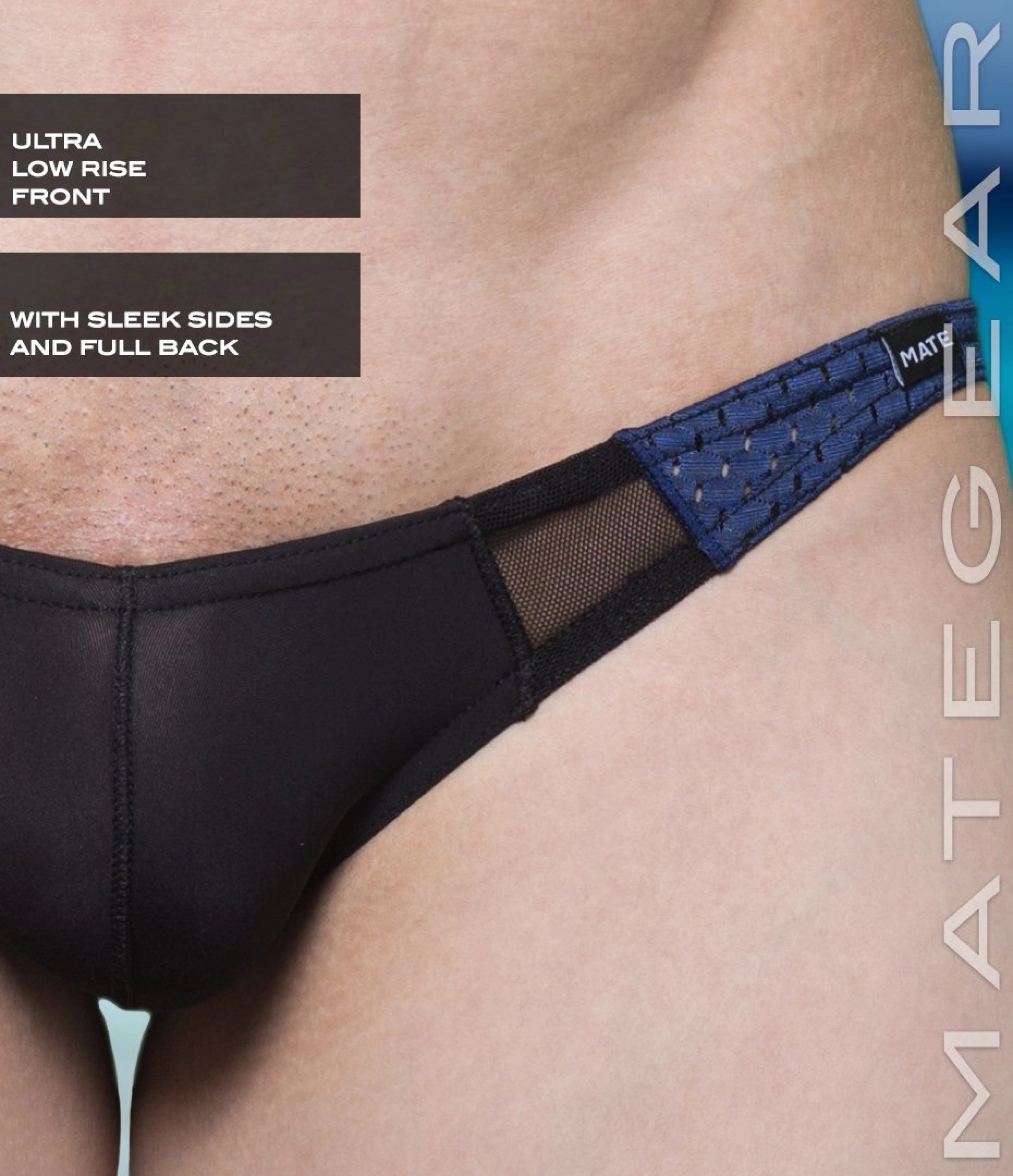 Sexy Men's Swimwear Ultra Swim Bikini - Roe Yeon III (Ultra Low Rise Front / Ultra Thin Nylon Series)