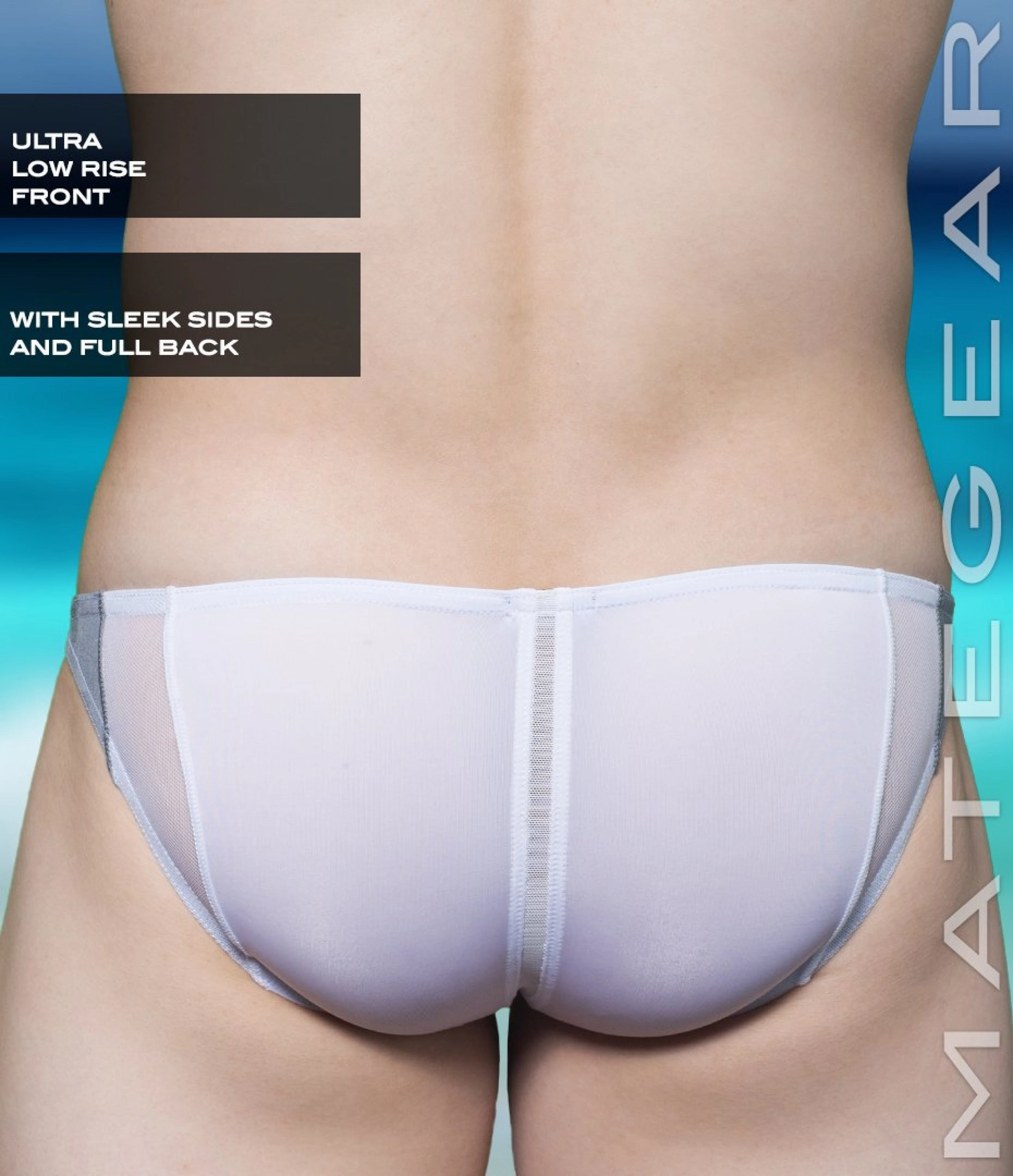 Sexy Men's Swimwear Ultra Swim Bikini - Roe Yeon III (Ultra Low Rise Front / Ultra Thin Nylon Series)