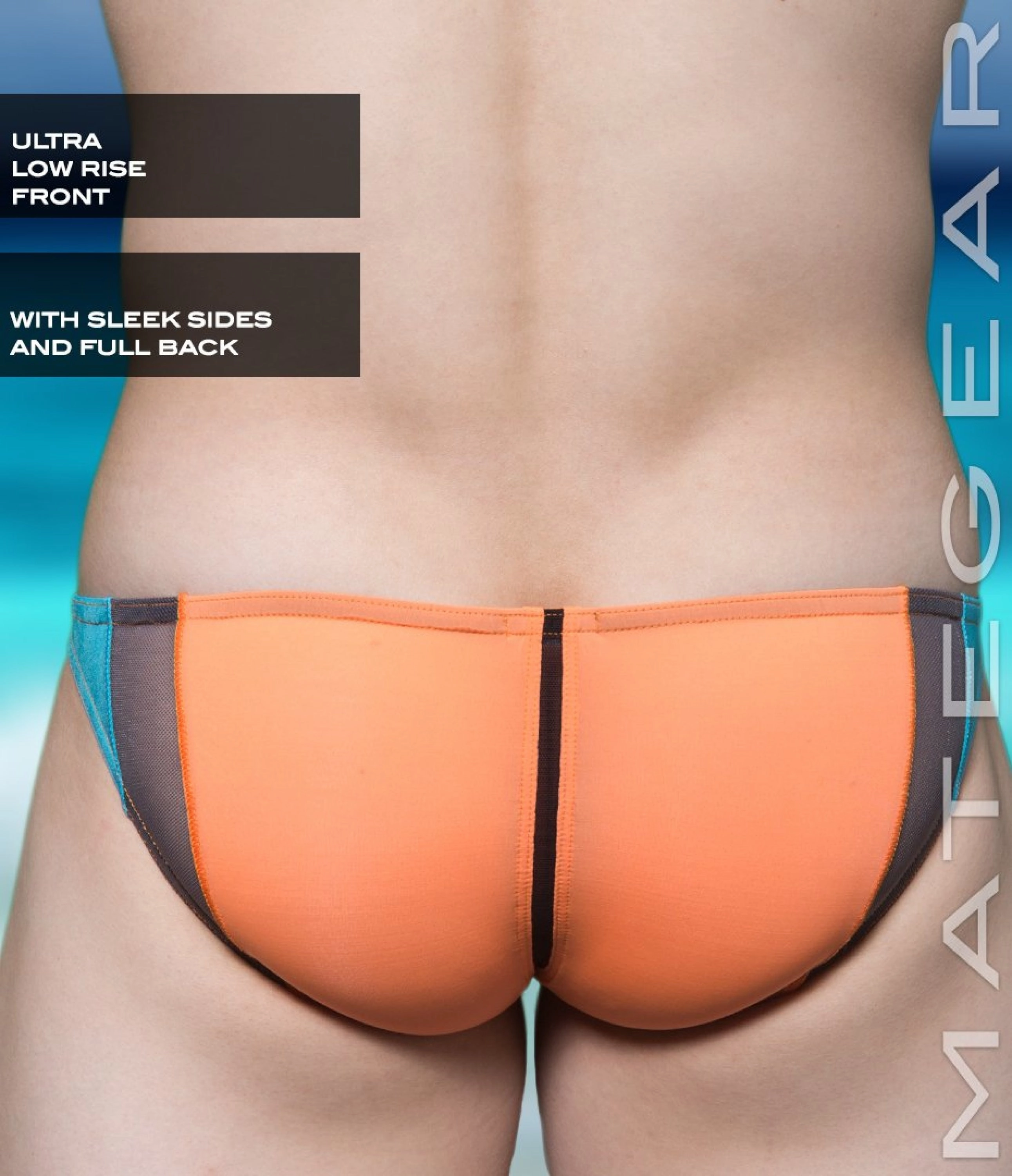 Sexy Men's Swimwear Ultra Swim Bikini - Roe Yeon III (Ultra Low Rise Front / Ultra Thin Nylon Series)