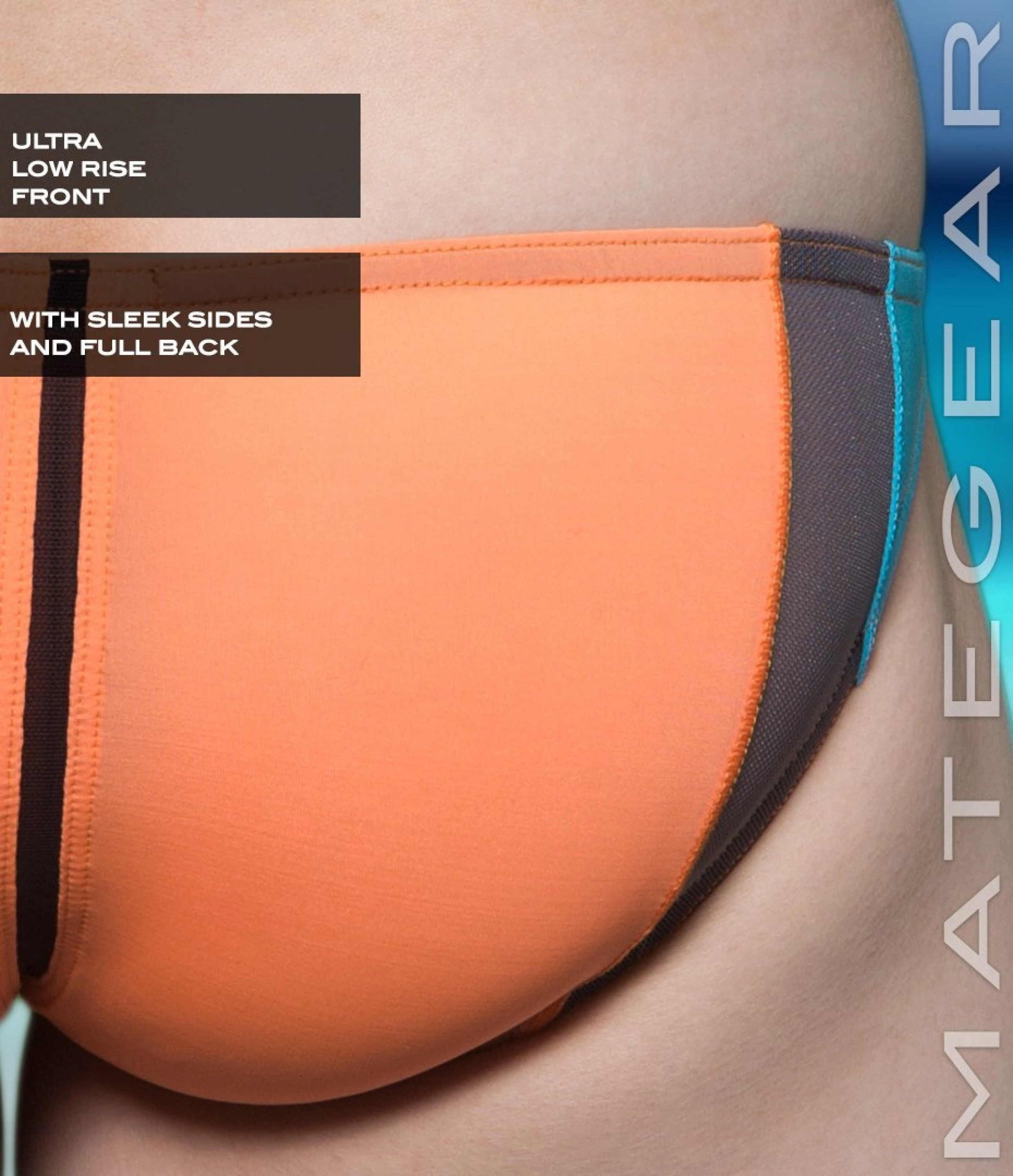 Sexy Men's Swimwear Ultra Swim Bikini - Roe Yeon III (Ultra Low Rise Front / Ultra Thin Nylon Series)
