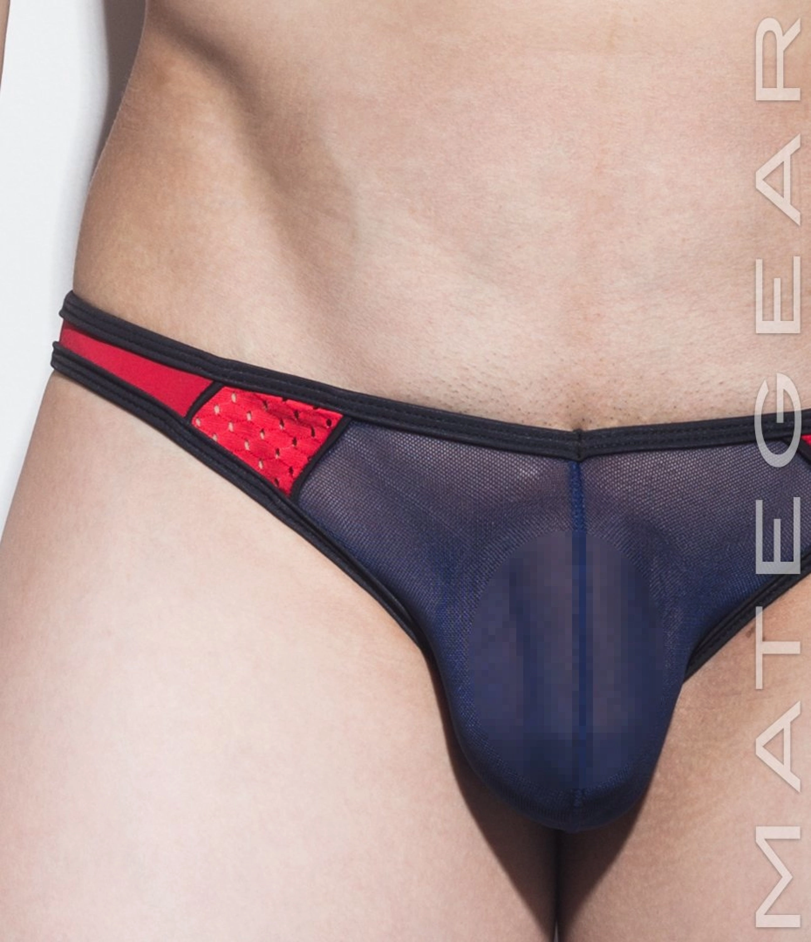 Sexy Men's Swimwear Ultra Swim Pouch Bikini - Sang Jun V (Mesh Front)