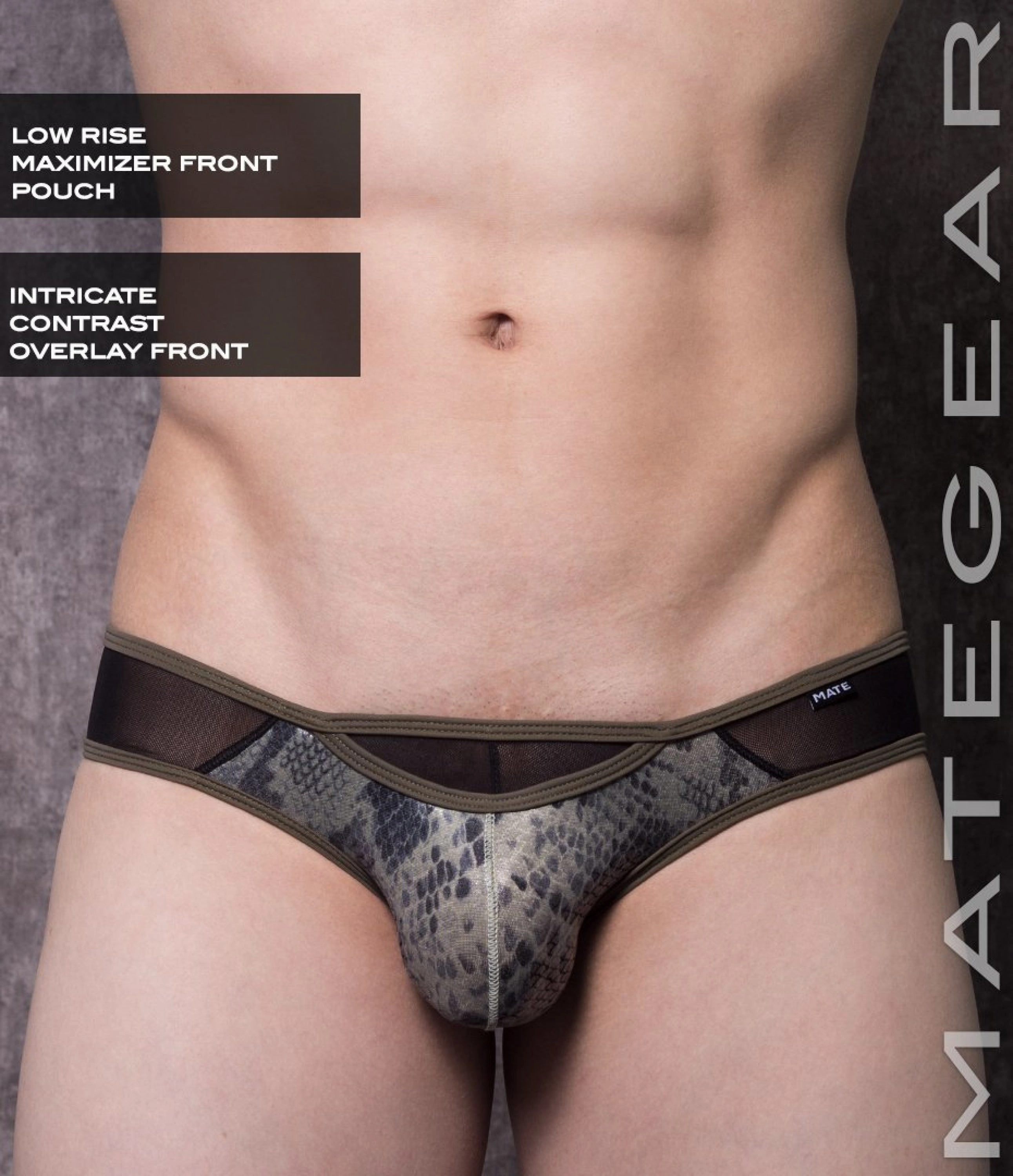 Sexy Mens Swimwear Maximizer Ultra Swim Bikini - Nan Jin