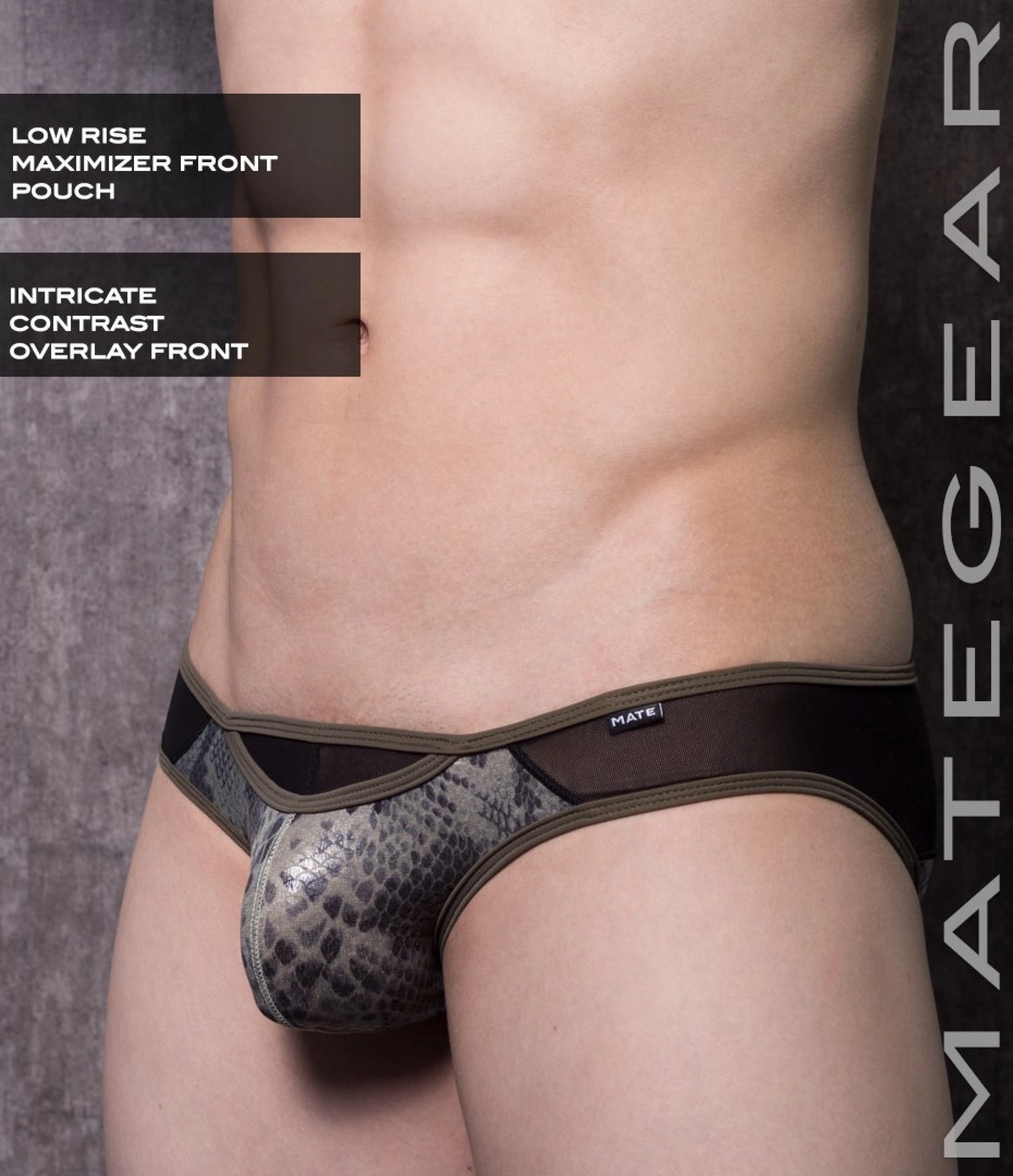 Sexy Mens Swimwear Maximizer Ultra Swim Bikini - Nan Jin