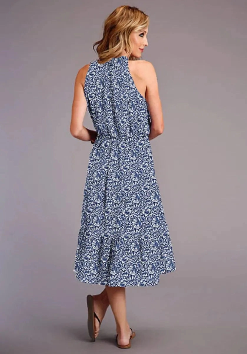 Stetson Indigo Tapestry (Blue) - Women's Long Dress