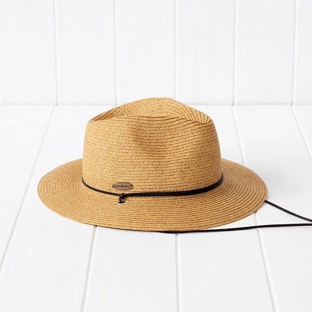Sundaise Boys George Beach Surf Hat - Natural