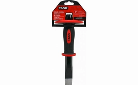 Task T53101 - 10" x 1" Cut Point Cold Chisel with Hand Guard