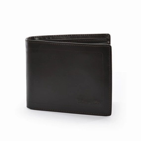 Thomas Cook Leather Edged Wallet - Dark Brown