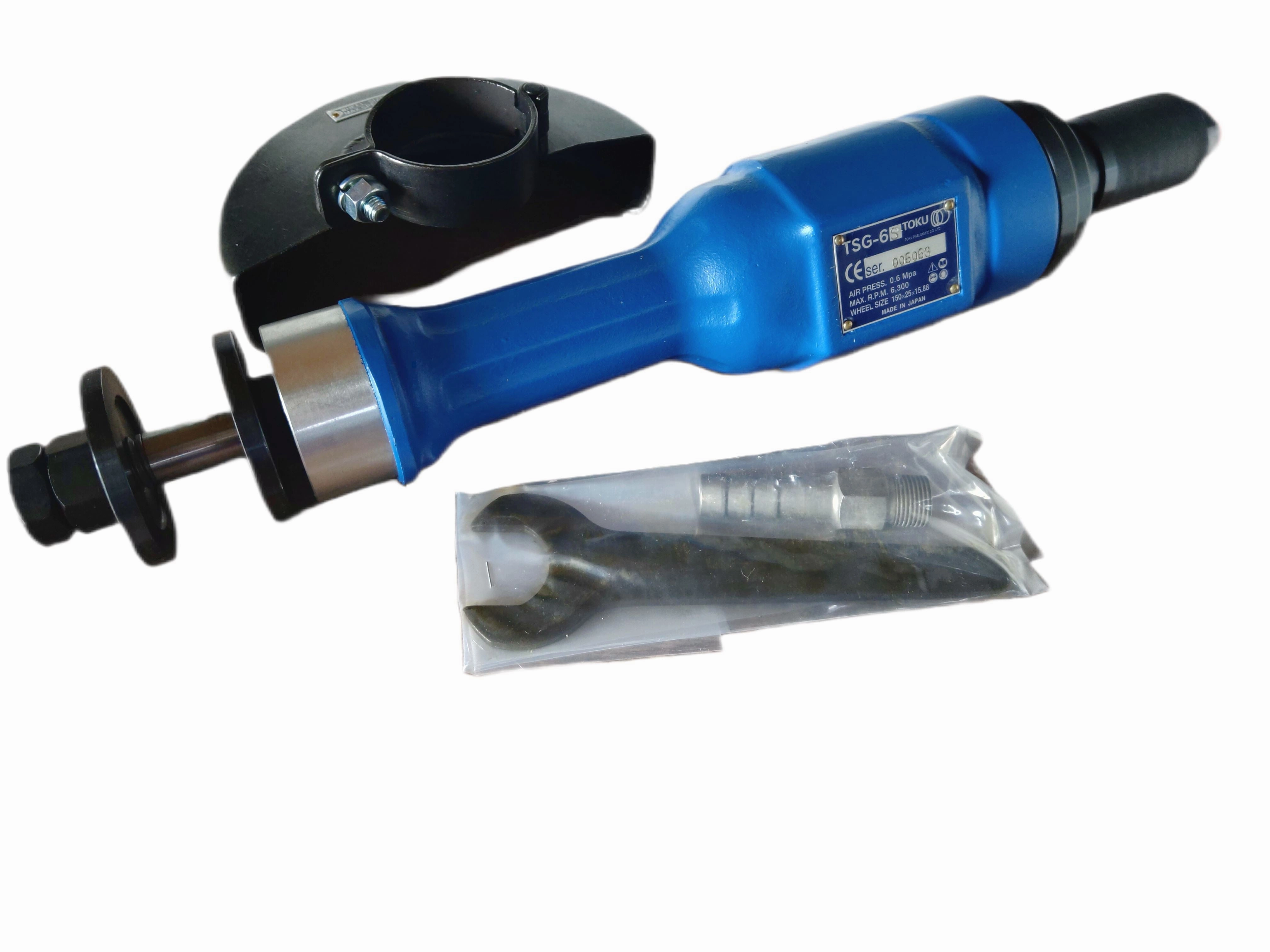 Toku TSG6S Air Straight Grinder  5“ Pneumatic  | Model: TOKU-TSG6S