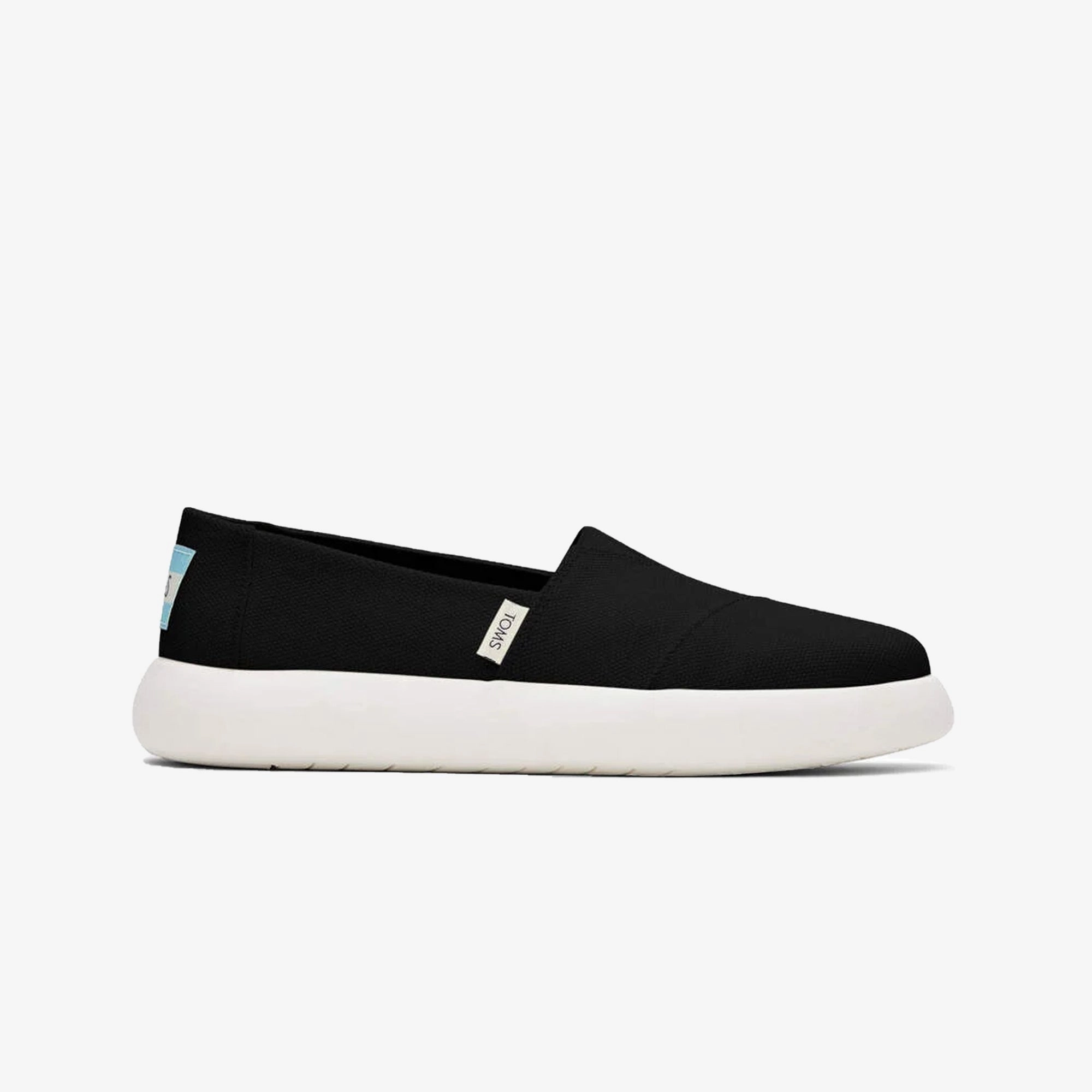 Toms | MALLOW ALPARGATA  { BLACK
