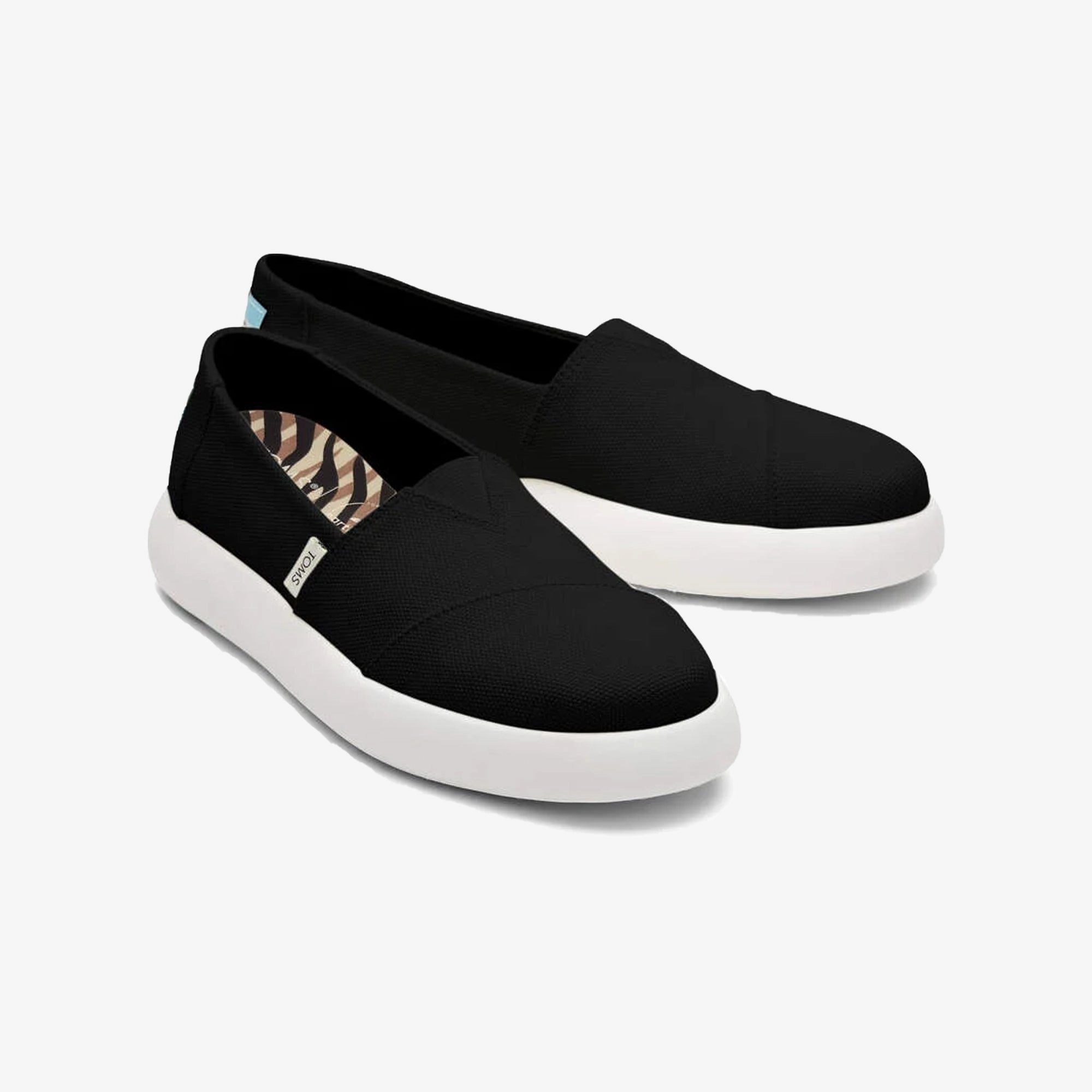Toms | MALLOW ALPARGATA  { BLACK