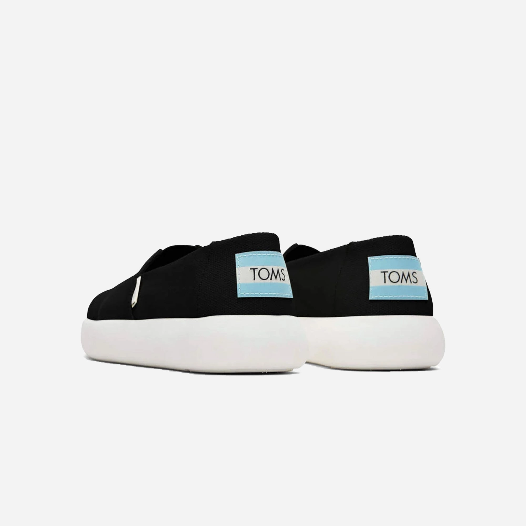 Toms | MALLOW ALPARGATA  { BLACK