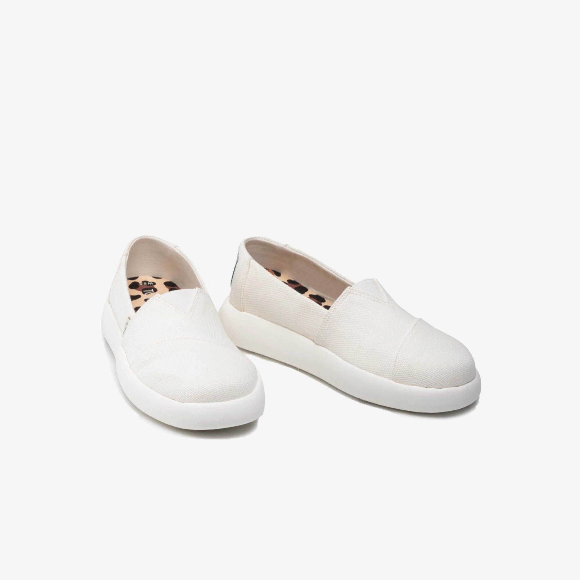 Toms | MALLOW ALPARGATA  { WHITE